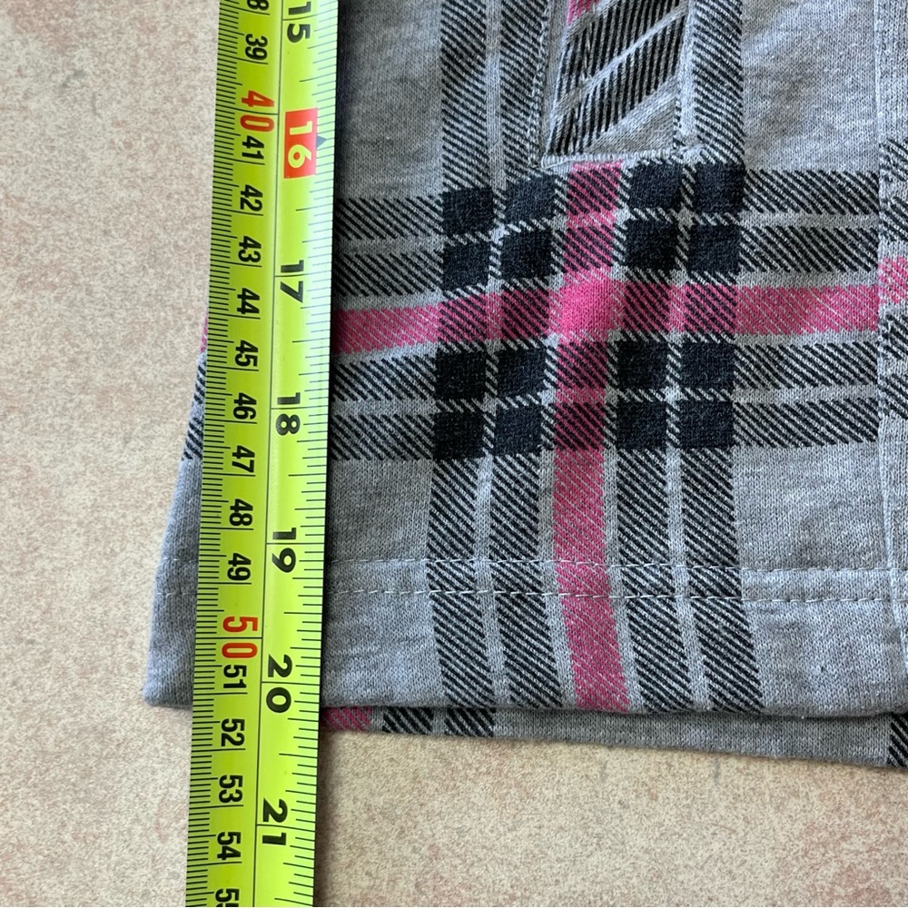 Fox Racing Grey & Pink Checkered Shacket Size Large - Picture 13 of 14